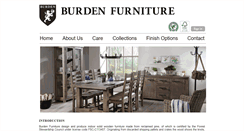 Desktop Screenshot of burdenfurniture.com